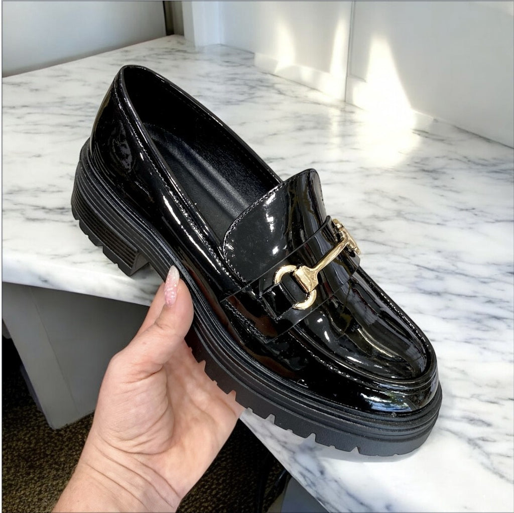 Lisa - Mocassino In Vernice Nero
