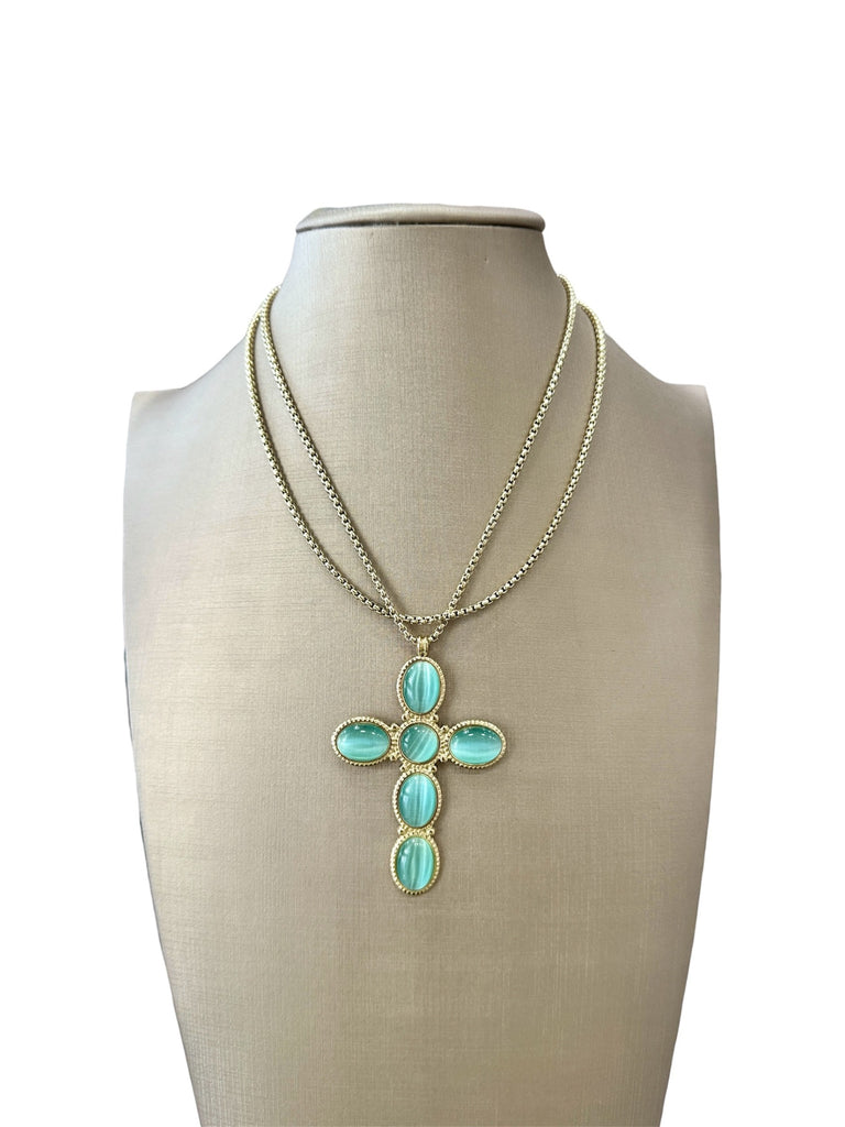 Andromeda - Collana Verde Acqua