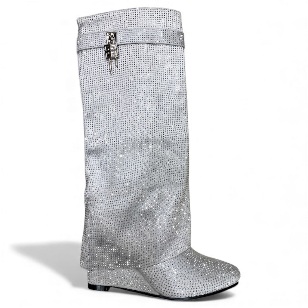 Beverly - Stivale Brillantinato