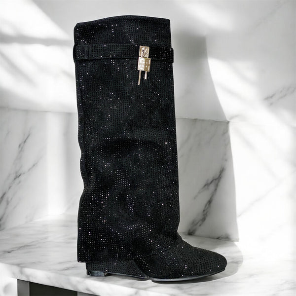 Beverly - Stivale Brillantinato