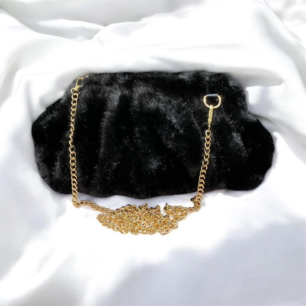 Dolly - Borsa Nera Pelliccia