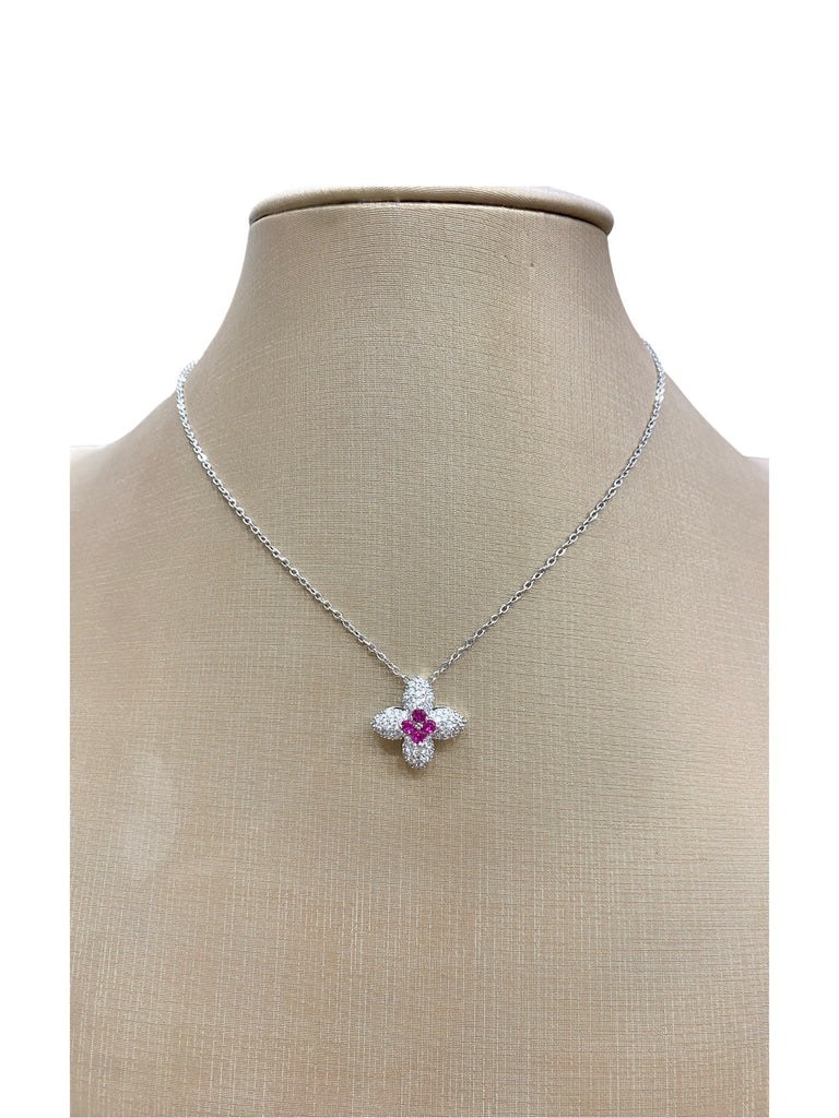 Flower - Collana Argento