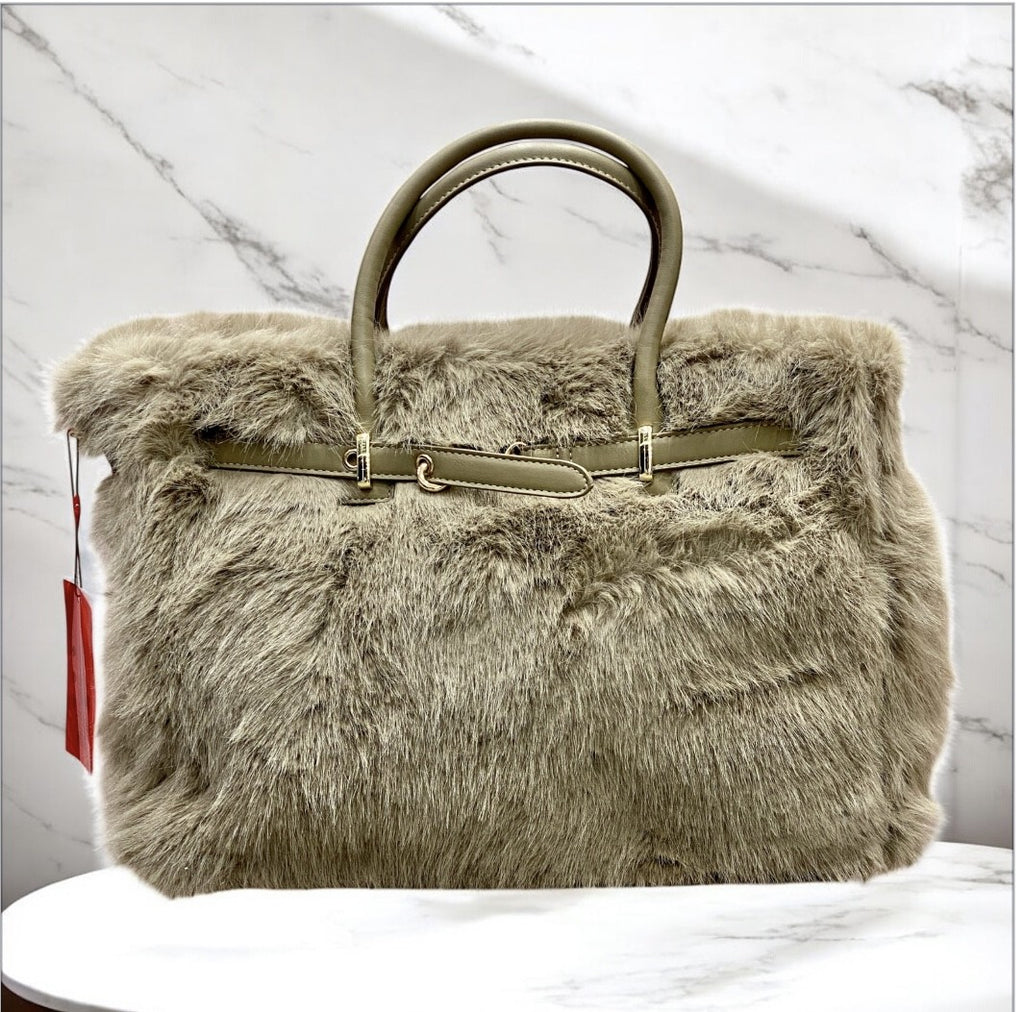 Haven - Borsa Fango Pelliccia