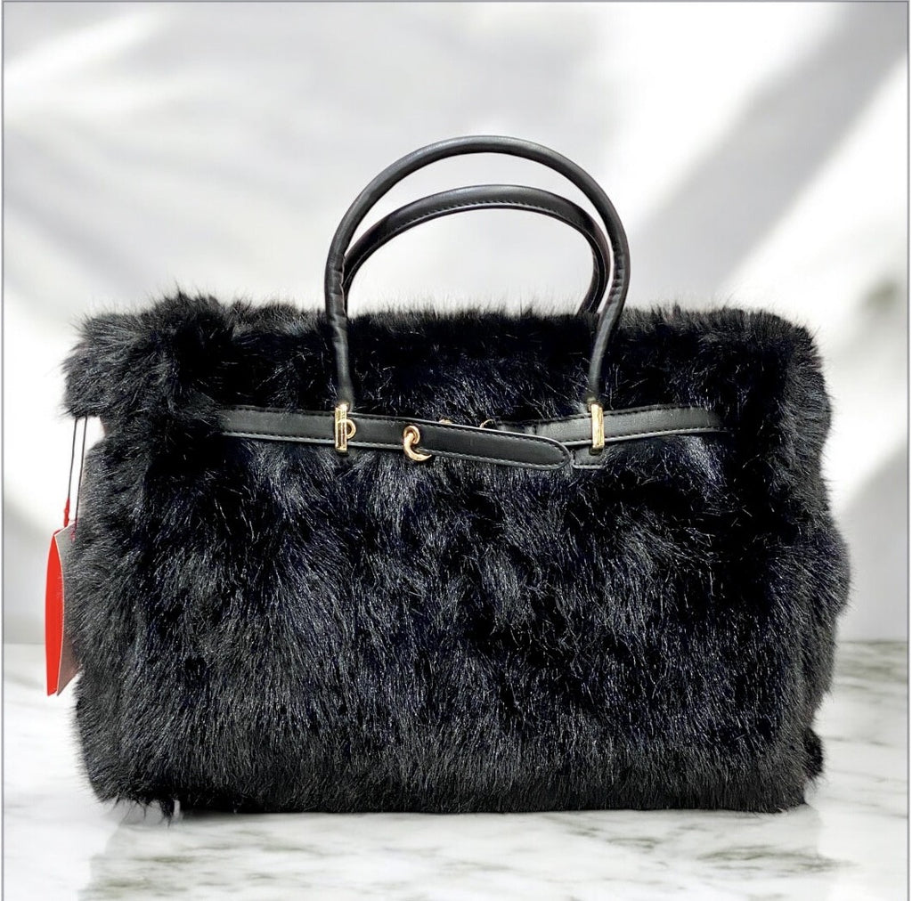 Haven - Borsa Nera Pelliccia