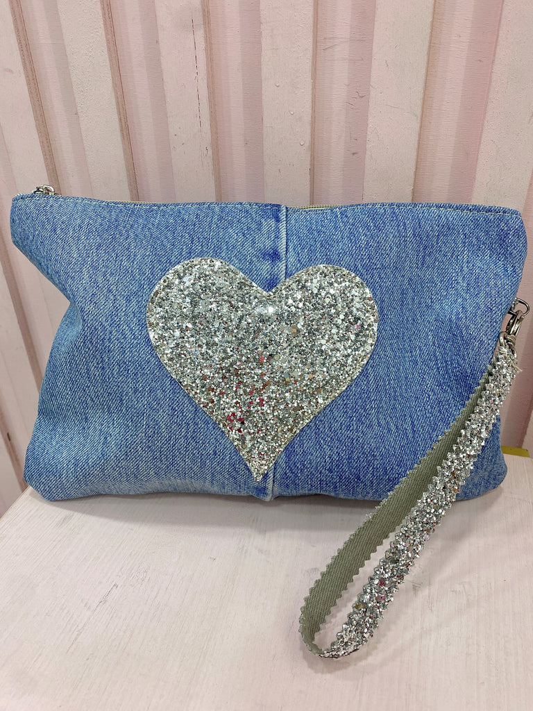 Sophia - Pochette Jeans Chiaro