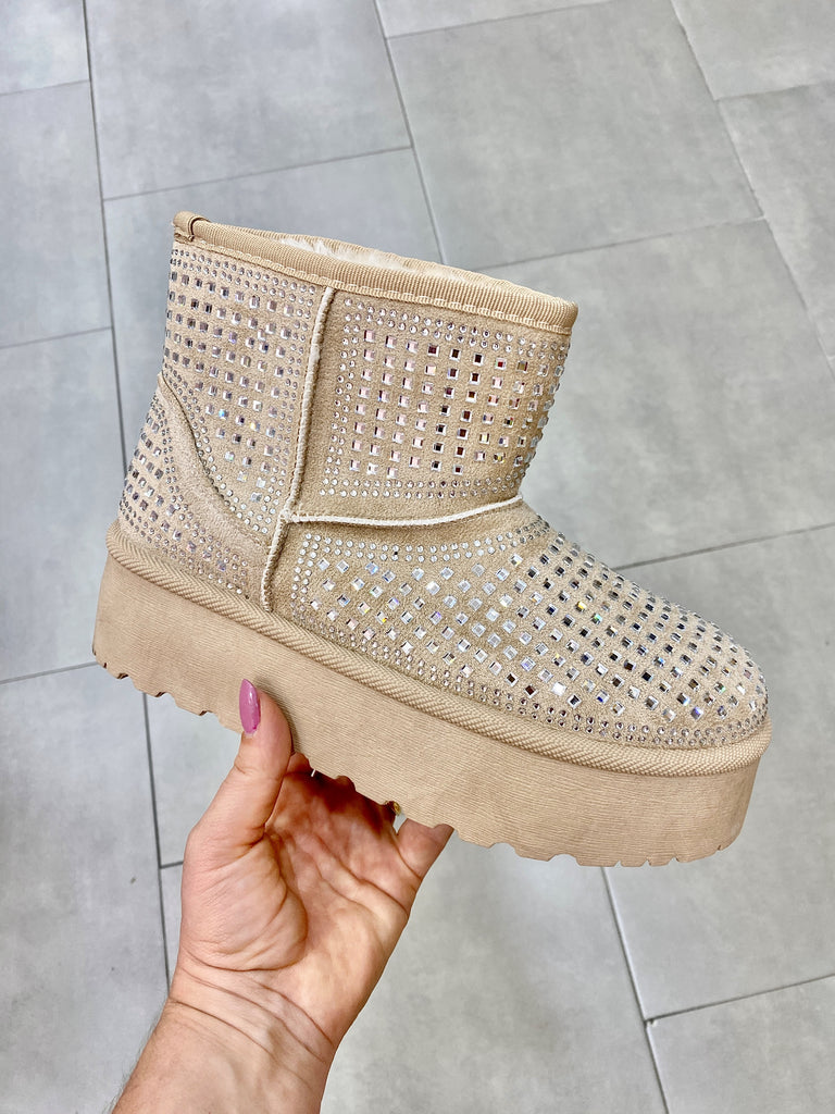 Zaira - Stivaletto Ugg Beige