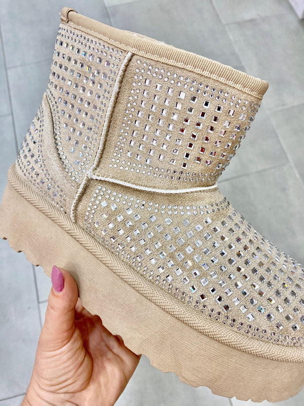 Zaira - Stivaletto Ugg Beige