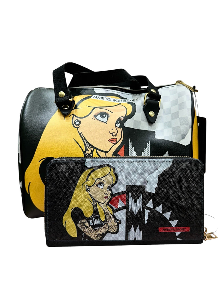 Combo Bauletto + Portafoglio Alice Tatto
