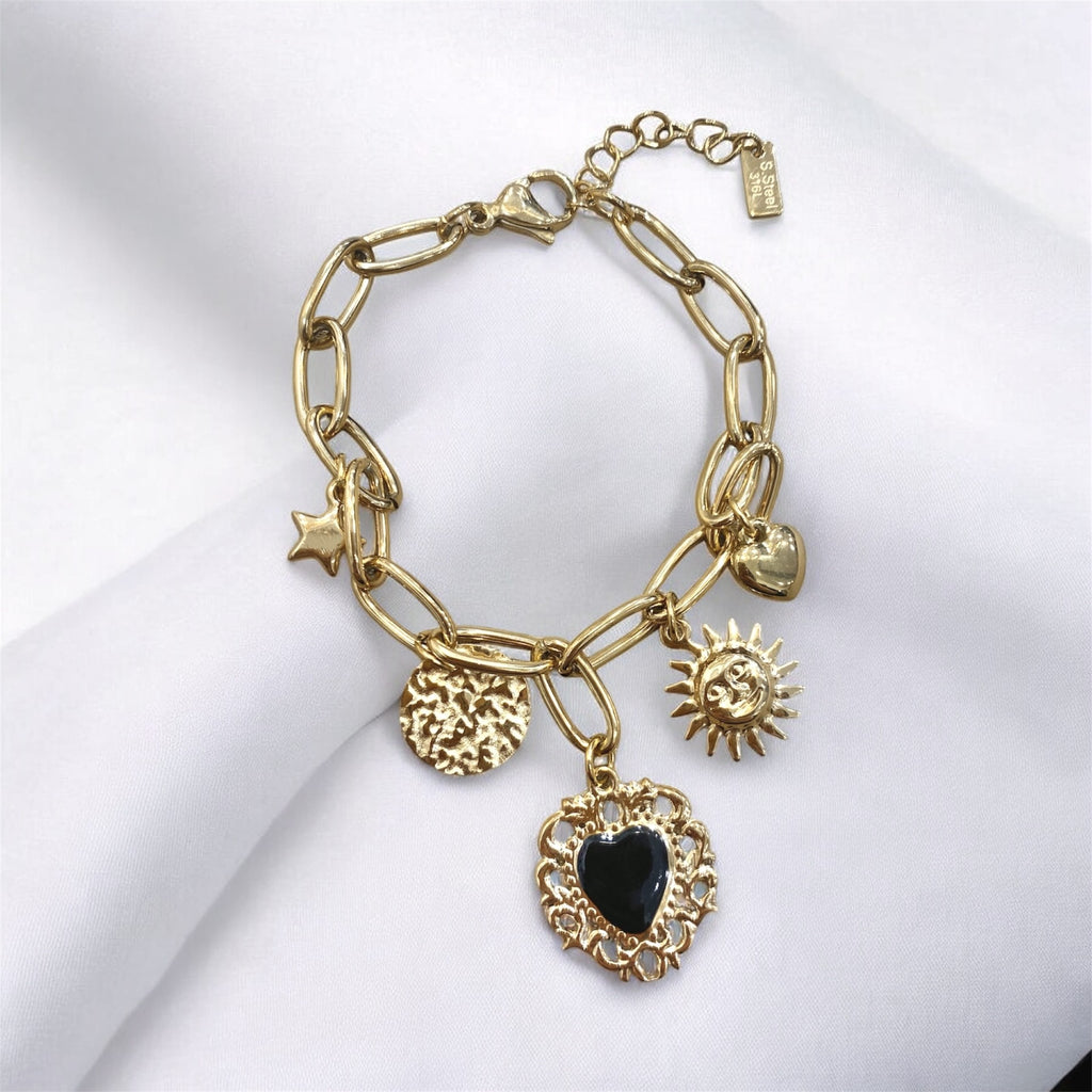 Ambre - Bracciale Nero