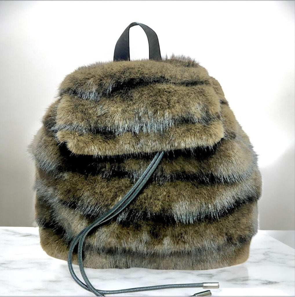 Bonnie - Zaino Visone Eco-Pelliccia