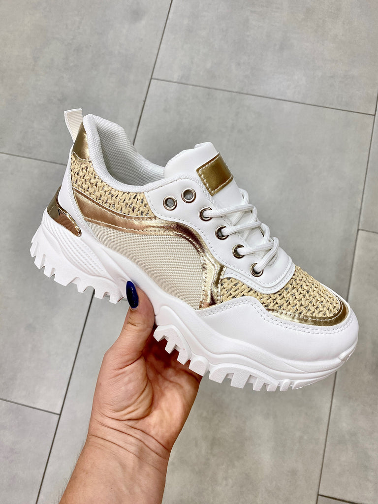 Dalila - Sneaker Bianca/Beige