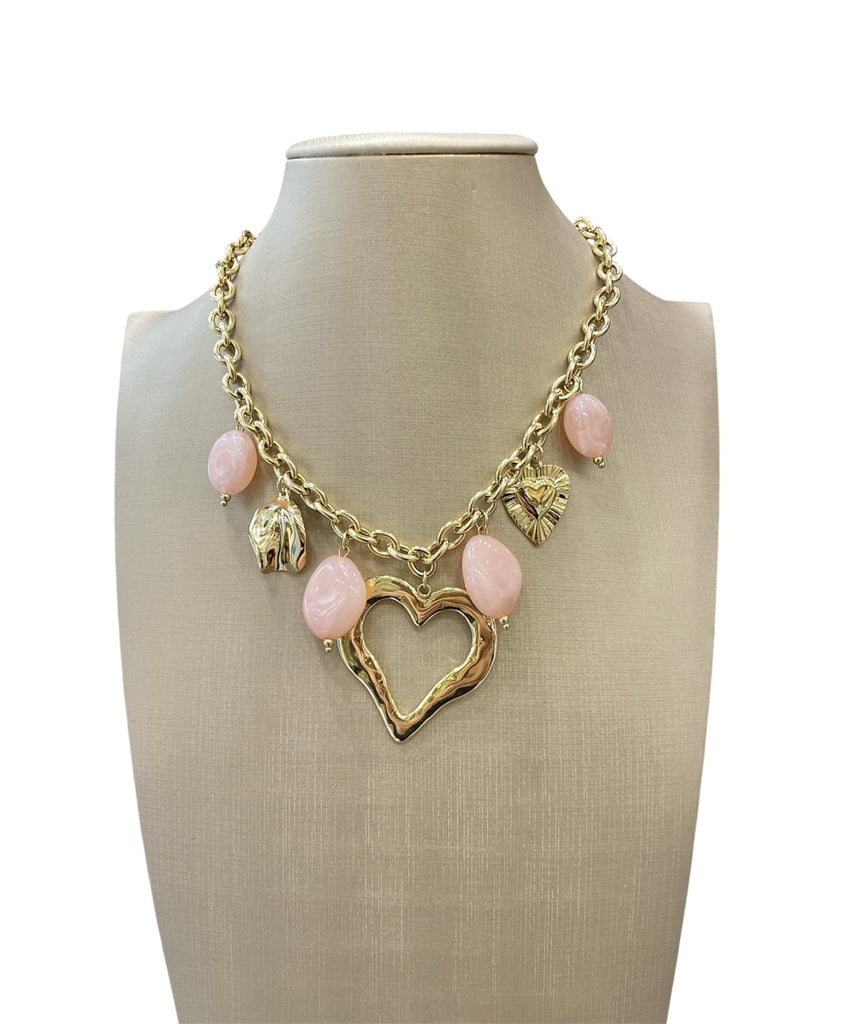 Heart - Collana Rosa