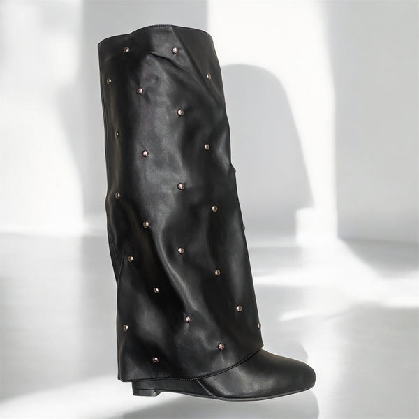 Heather - Stivale Con Zeppa