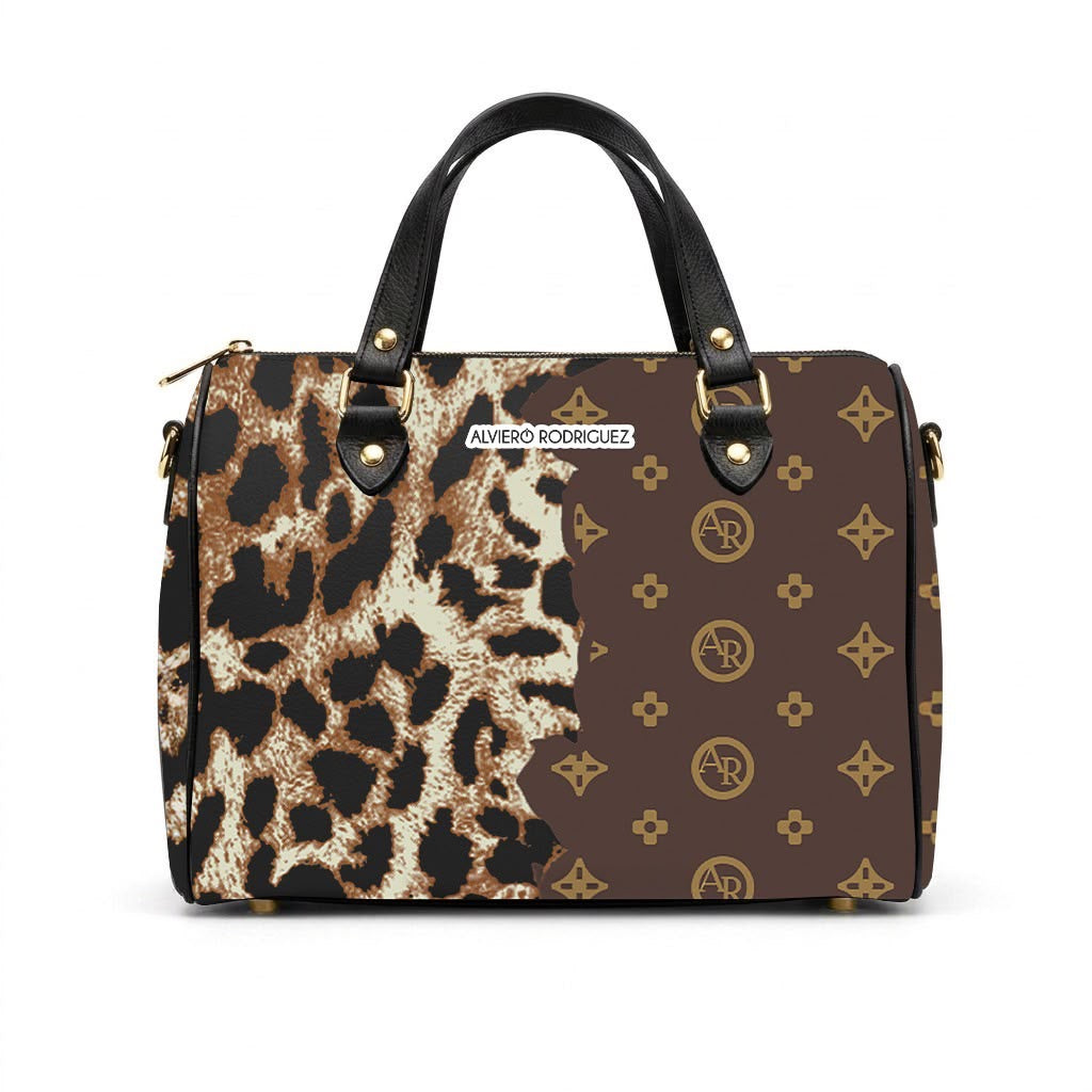 Bauletto Leopard Brown