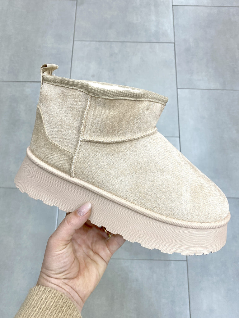 Lorella - Stivaletto Ugg Beige