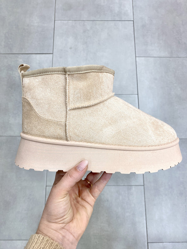 Lorella - Stivaletto Ugg Beige