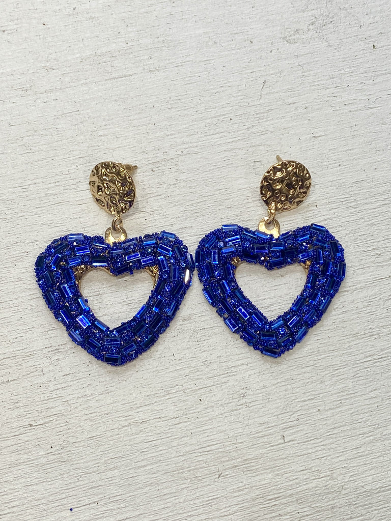 Love - Orecchini Blu