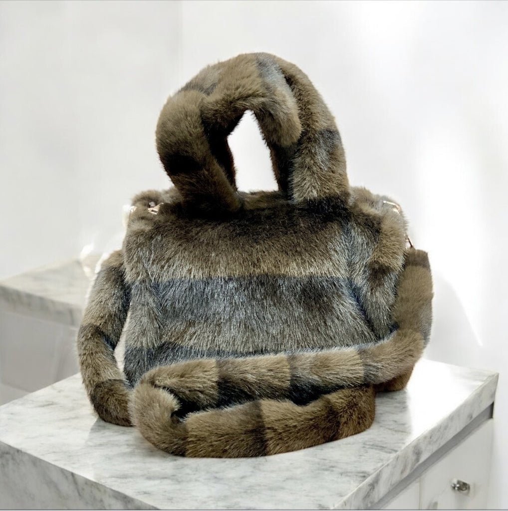 Mandy - Borsetta Visone Pelliccia