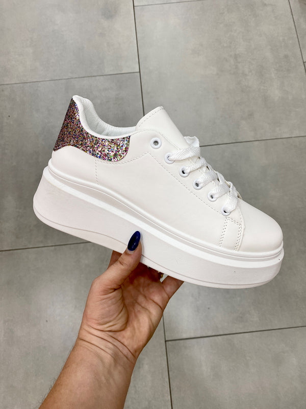 Mia - Sneaker Bianca/Multicolor