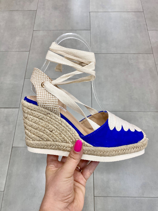 Milena - Espadrillas Blu