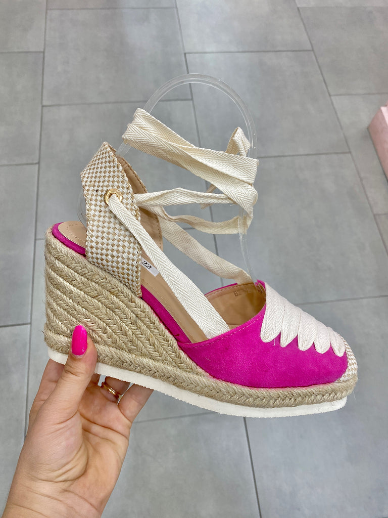 Milena - Espadrillas Fucsia