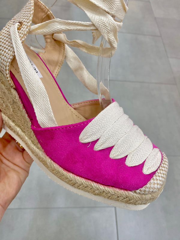 Milena - Espadrillas Fucsia