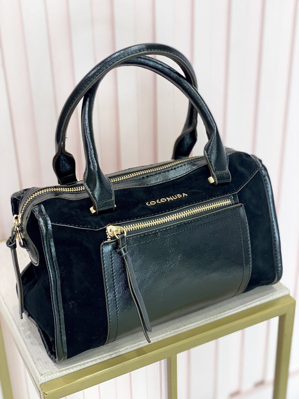 Samantha - Borsa Bauletto Nera